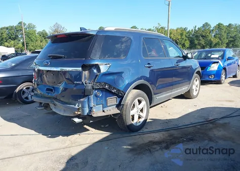 2017 Ford Explorer Xlt из США, поврежденный, VIN 1FM5K8D80HGA55674